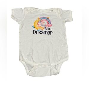 “Little Dreamer” Unicorn Onesie | Size 24 Months - handmade